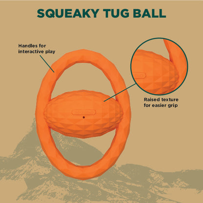 Squeaky Tug Ball