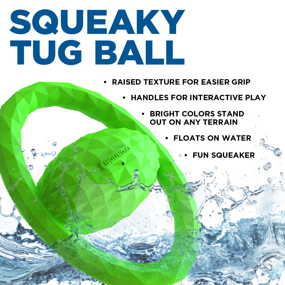 Squeaky Tug Ball