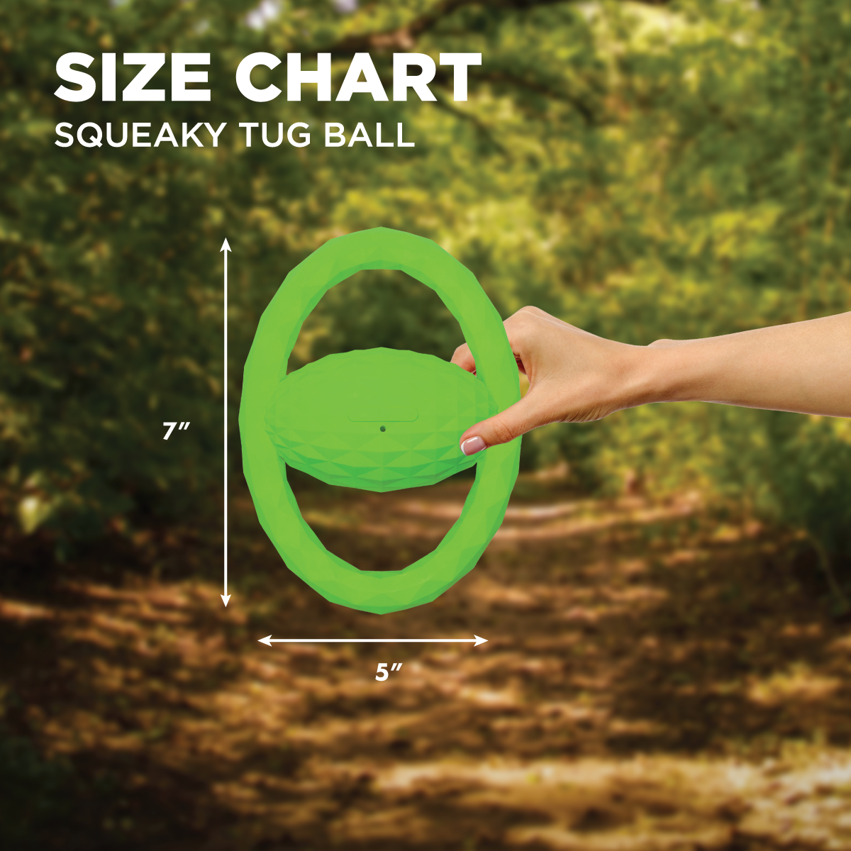 Squeaky Tug Ball