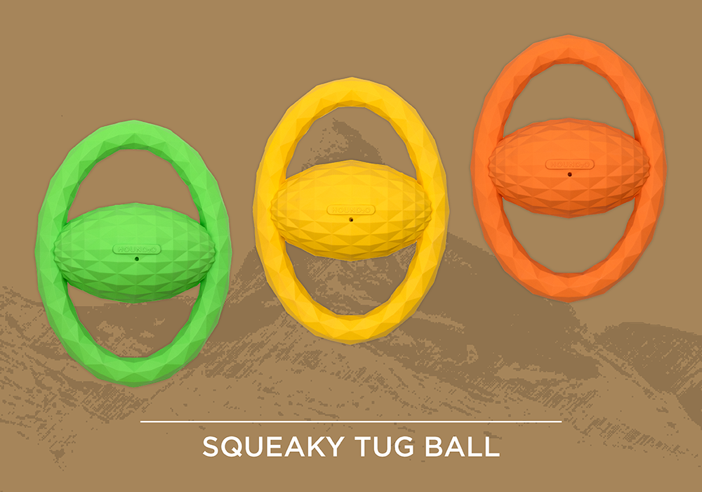 Squeaky Tug Ball